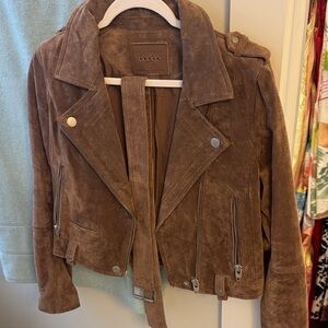 Blank nyc small Brown Suede Women's Jacket
